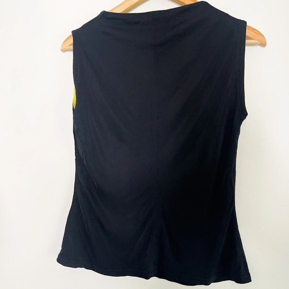 Vintage Gianni Versace Scoop Neck Sleeveless Blouse | SMALL - Picture 3 of 6